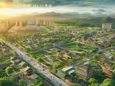 长春六环村屯规划图广告，乡村振兴的生动实践